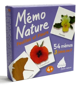 Mémo nature : feuilles et fleurs