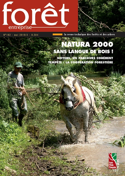 Forêt-entreprise n°192 -  CNPF-IDF - CNPF-IDF