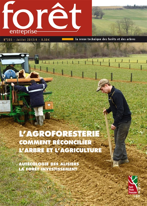 Forêt-entreprise n°205 -  CNPF-IDF - CNPF-IDF