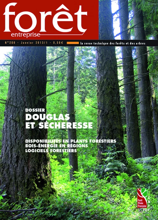 Forêt-entreprise n°208 -  CNPF-IDF - CNPF-IDF