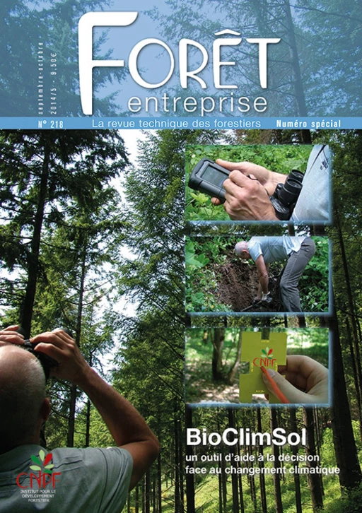 Forêt-entreprise n°218 -  CNPF-IDF - CNPF-IDF