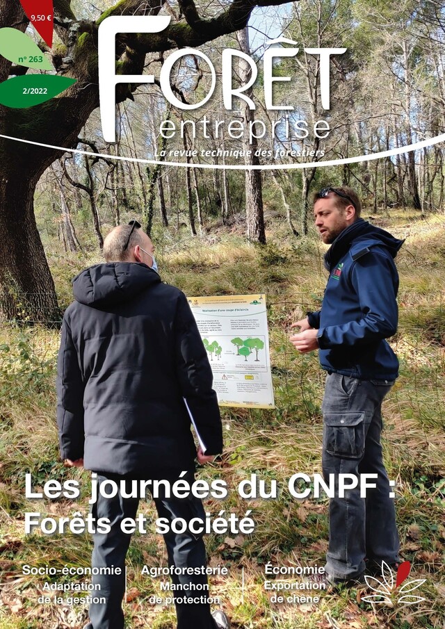 Forêt-entreprise n°263 -  CNPF-IDF - CNPF-IDF