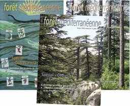 Forêt Méditerranéenne spécial cèdres : lot de 3 revues