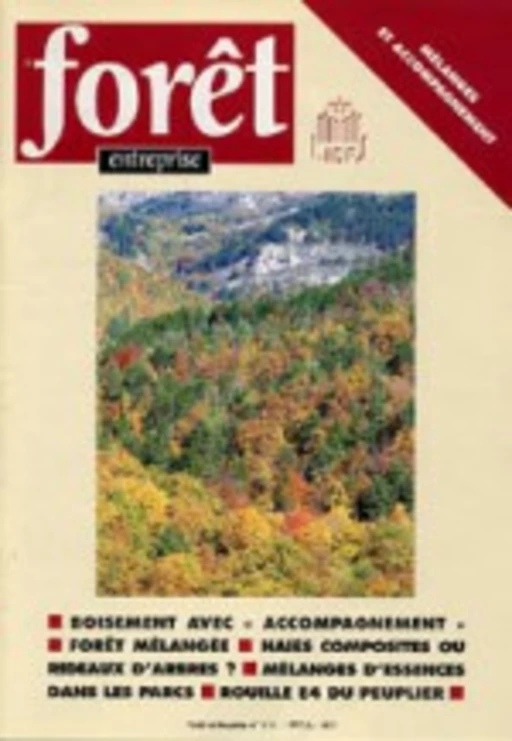 Forêt-entreprise n°118 -  CNPF-IDF - CNPF-IDF