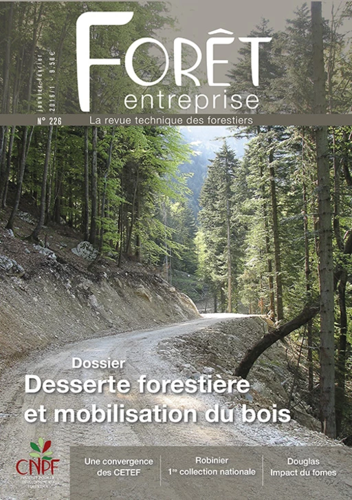 Forêt-entreprise n°226 -  CNPF-IDF - CNPF-IDF