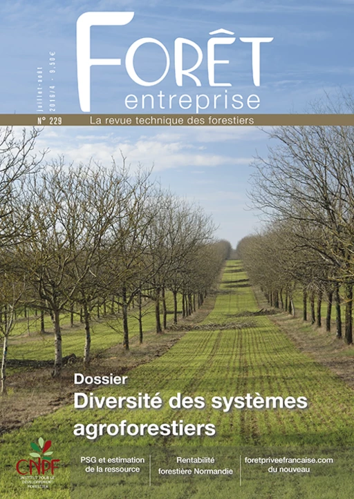 Forêt-entreprise n°229 -  CNPF-IDF - CNPF-IDF