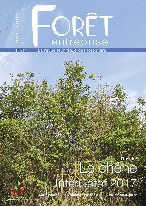 Forêt-entreprise n°237 -  CNPF-IDF - CNPF-IDF