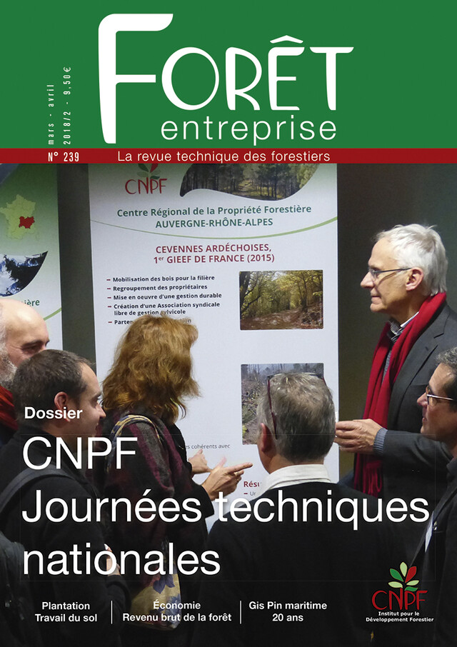 Forêt-entreprise n°239 -  CNPF-IDF - CNPF-IDF