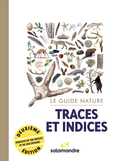 Le guide nature - Traces et indices - Alessandro Staehli, Franck Bas - Editions La Salamandre